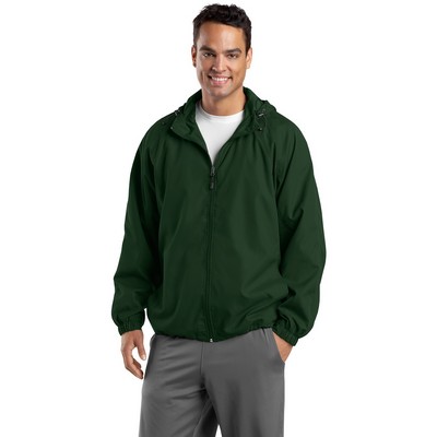 Sport-Tek® Hooded Raglan Jacket.